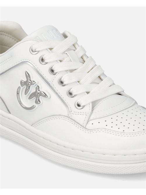 Sneakers in pelle con logo Love Birds PINKO | SS0159P001ZI6